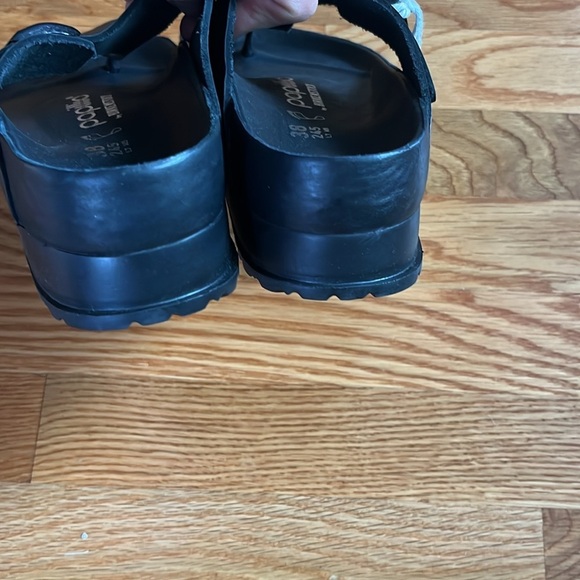 Birkenstock Gizeh PAP Flex Platform Leather Sandals Size 7 NWT - Picture 13 of 17